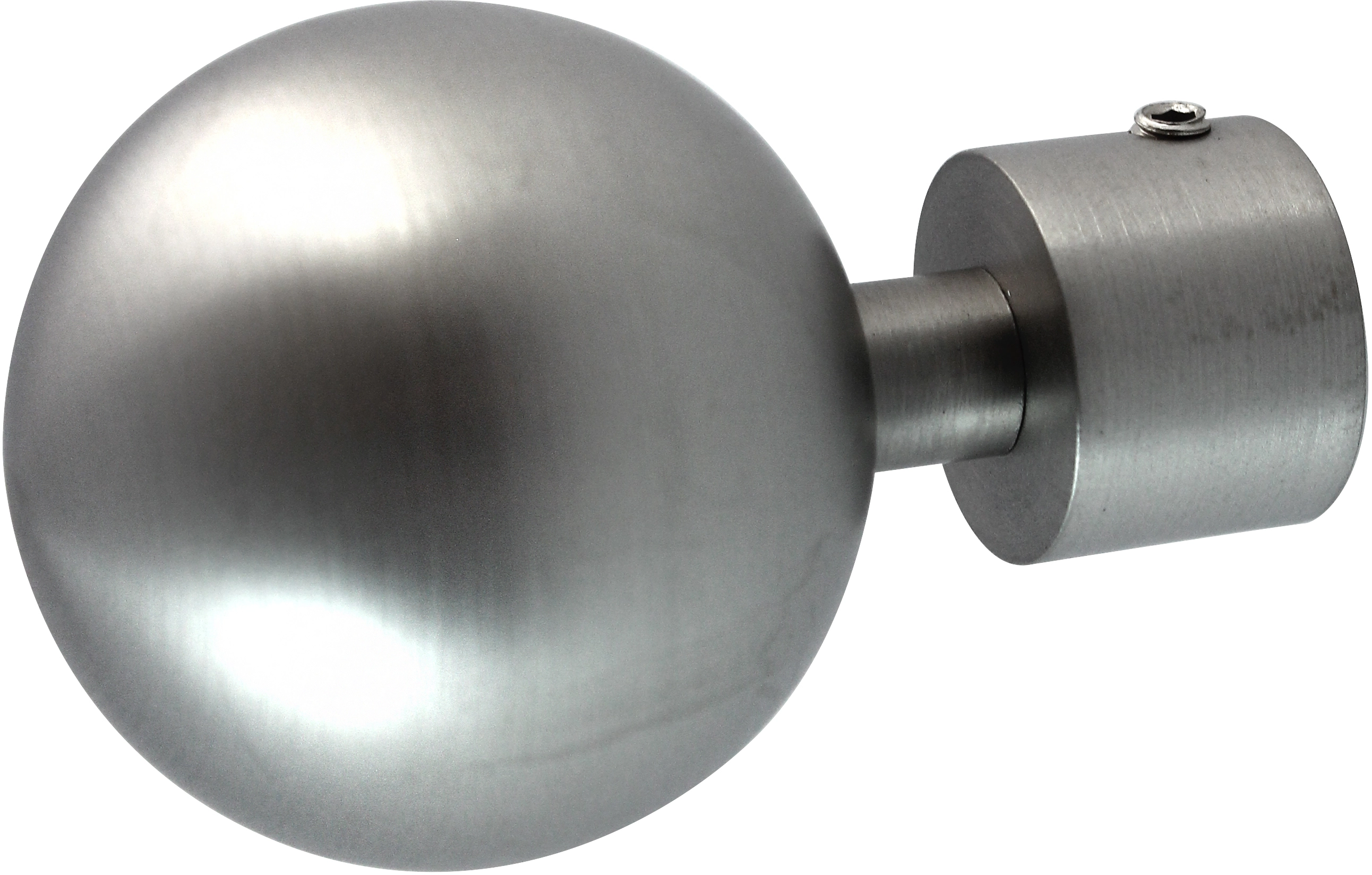 Mydeco Gardinenstange-Endstück Ball Classic Edelstahl-Optik Ø 1,6 cm kaufen  bei OBI