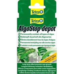 Tetra AlgoStop Depot, 12 Tabletten zur Algenbekämpfung im Süßwasseraquarium.