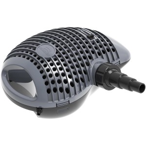 Heissner Aqua Craft Eco 7.000 Teichpumpe für Bachläufe und Filteranlagen, grau.