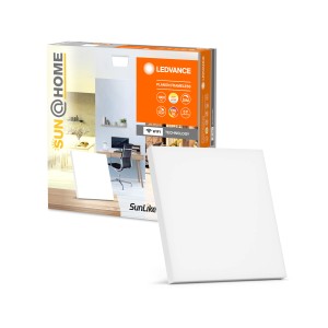 Ledvance Planon Sun@Home LED-Deckenleuchte, rahmenlos, 30x30 cm, für Smart Home Beleuchtung.