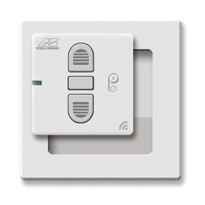 Schellenberg Funk-Zeitschaltuhr 1-Kanal in Weiß für Rollladensteuerung.