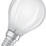Osram E14 LED Leuchtmittel in Tropfenform, 1,5 W, warmweißes Licht.