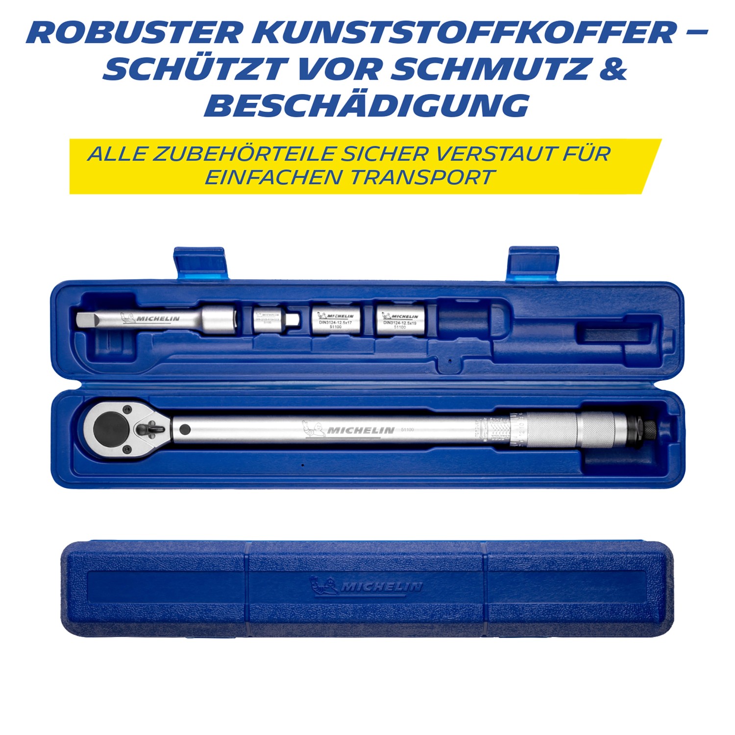 Michelin Drehmomentschlüssel MTW 210 inklusive Zubehör_10