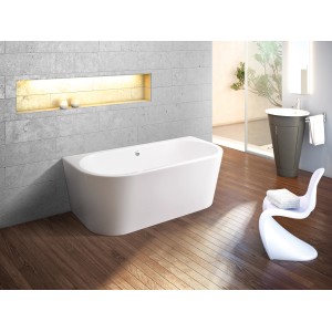 Ottofond Whirlpool Modena XS, 165x75 cm, Weiß. Komfort-Silentsystem für entspannende Bademomente.