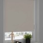 Beiges Schöner Wohnen Thermo-Rollo Martha, 45x150 cm, verdunkelnd und energiesparend.