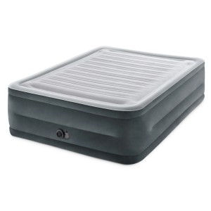 Intex Dura-Beam Luftmatratze, Queen-Size, grau, für Camping & Zuhause.