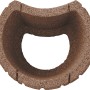 Brauner Hangflor Pflanzring (20x35x28 cm) zur Hangbefestigung und Gartengestaltung.