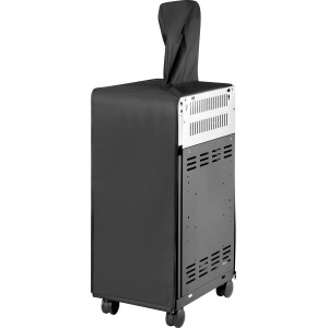 Jamestown Abdeckhaube für Knox Spülenschrank Outdoorküche, schwarze Schutzhülle mit Armaturenabdeckung.