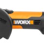 Worx 20 V Akku-Mini-Winkelschleifer WX801.9 Solo ohne Akku/Ladegerät.