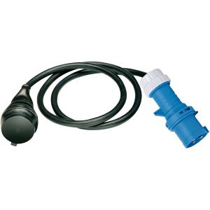 Brennenstuhl Adapterkabel IP44 1,5 m Schwarz H07RN-F 3G2,5 CEE-Stecker 230V/16A