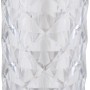 Globo LED-Tischleuchte Kristall, ø 9 cm, 21 cm hoch, für stimmungsvolle Außen-Deko.