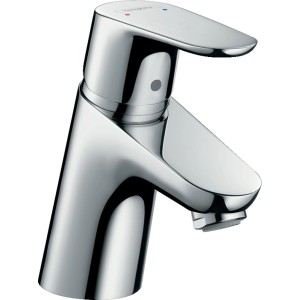Hansgrohe Focus 70 Waschtischarmatur, Chrom, ohne Ablaufgarnitur.