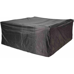 Aerocover Schutzhülle für Sitzgruppe, anthrazit, 180x110x70 cm. Atmungsaktive Abdeckung für Gartenmöbel.