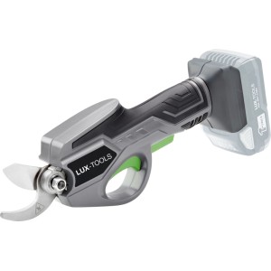 LUX-TOOLS Akku-Gartenschere A-AS-20/30, 20 V, ohne Akku. Hochentaster für präzise Schnitte.