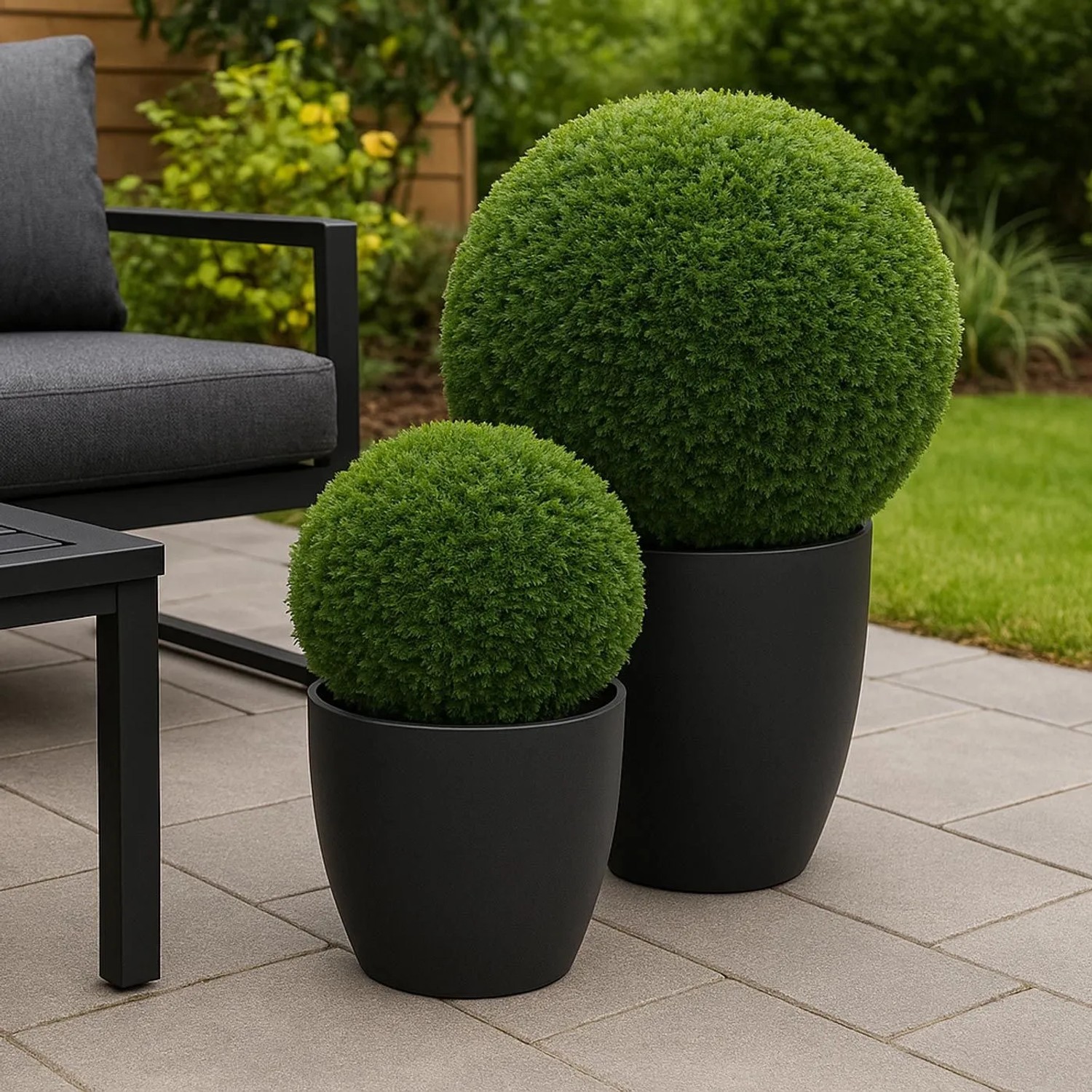 MCW Knstlicher Busch O96 Polyethylen  32cm kaufen bei OBI