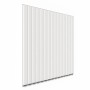 Weißes DenPanels Akustikpanel, 60x60 cm, zur Schallabsorption und Wandgestaltung.