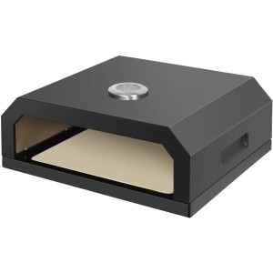 EL Fuego Pizzaaufsatz 40 cm x 15,2 cm x 35 cm Schwarz