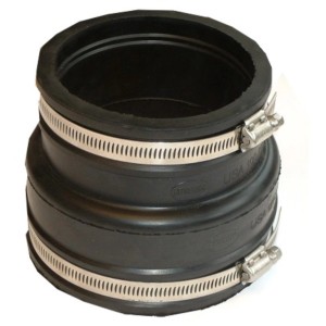 Marley Rohrverbinder Übergang DN 110-115/110-125 für Abwasserleitungen.