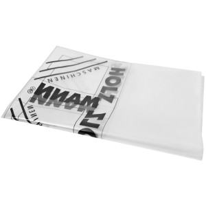 Holzmann Staubsack für Absauganlagen, transparent mit schwarzem Aufdruck.