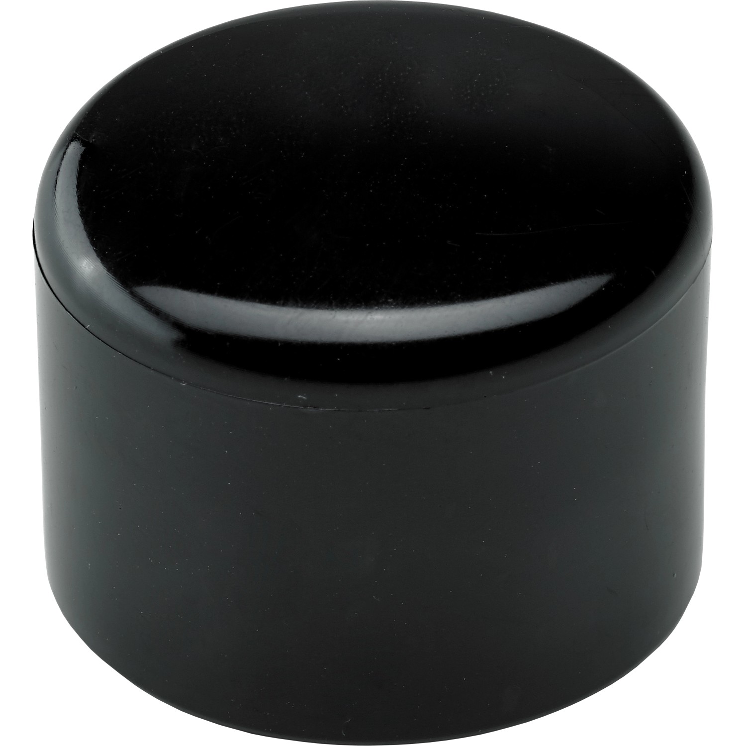 STEINBACHER Rundrohr Kappen 42,4mm - 10 Stück Graue Kunststoffkappen