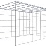 Gabiona Anbaukorb Typ 4, 50x80x50 cm, Maschenweite 10x10 cm, Drahtgitter für Gabionen.
