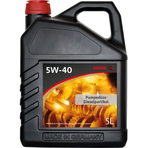 Adamol 1896 5W-40 Motorenöl für Pumpedüse-Dieselmotoren, 5 Liter Kanister.