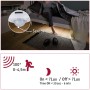 Paulmann MaxLED Night Comfort Set unter Bett montiert, mit Sensor und warmweissem Licht.