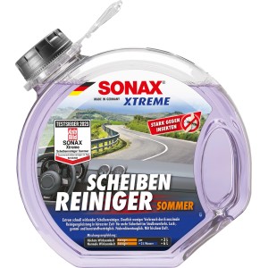 Sonax Xtreme Scheibenreiniger Sommer, gebrauchsfertig für klare Sicht & Autopflege.