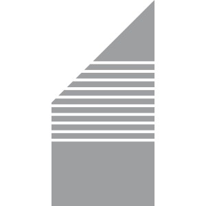 Groja Sichtschutzzaun Ambiente Schräg Links 90 cm x 180/90 cm x 0,8 cm Streifen