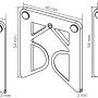 Distanzklötze: 5 Größen (1-5mm) für Fenster-Zubehör zum Ausrichten und Unterlegen.