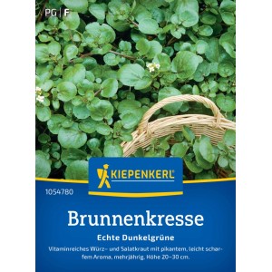 Kiepenkerl Saatgut Brunnenkresse Echte Dunkelgrüne