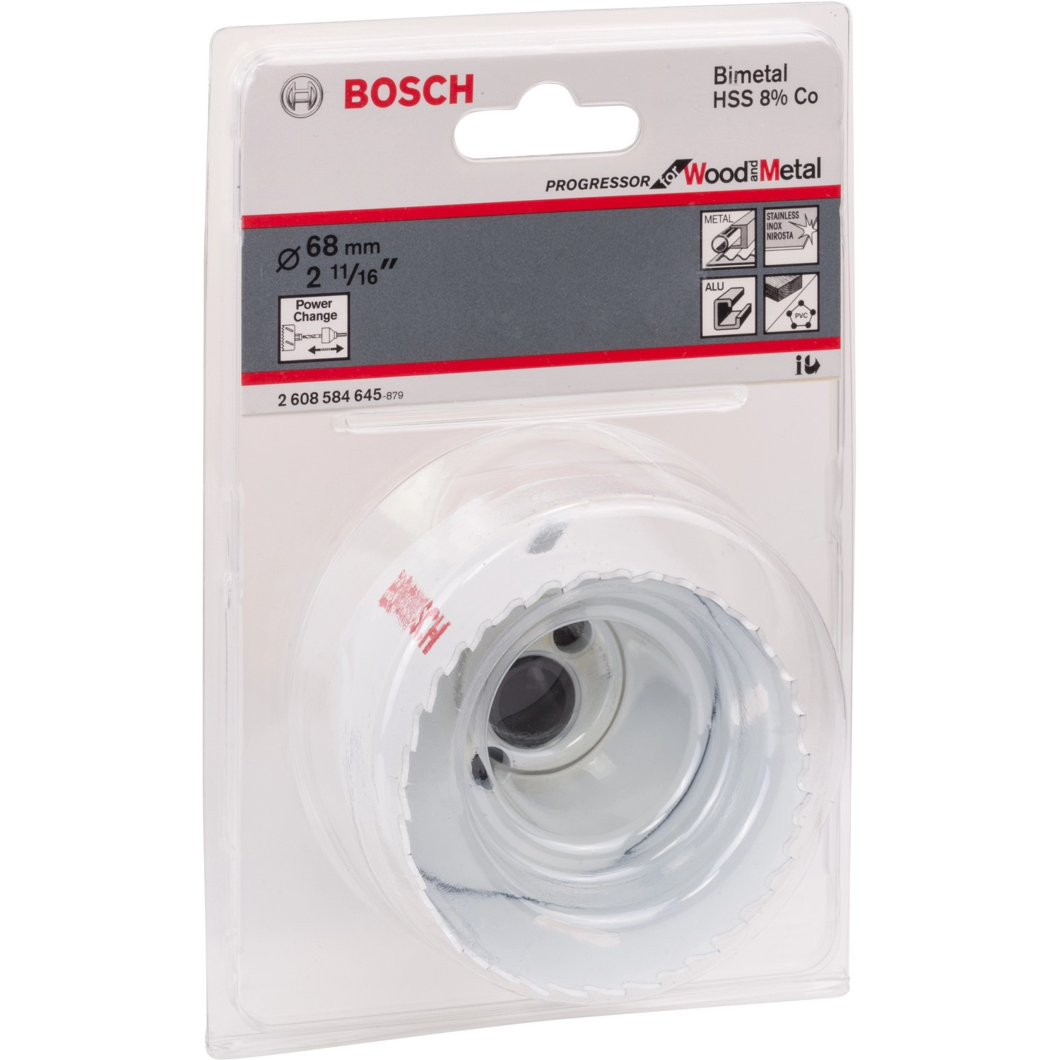 Bosch Lochsäge Pro Progressor 68 mm for Metal bei and kaufen Ø Wood OBI