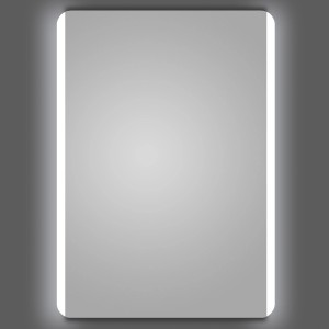 DSK Design LED-Lichtspiegel Chryst. Capelo, 50x70 cm, mit umlaufender LED-Beleuchtung.