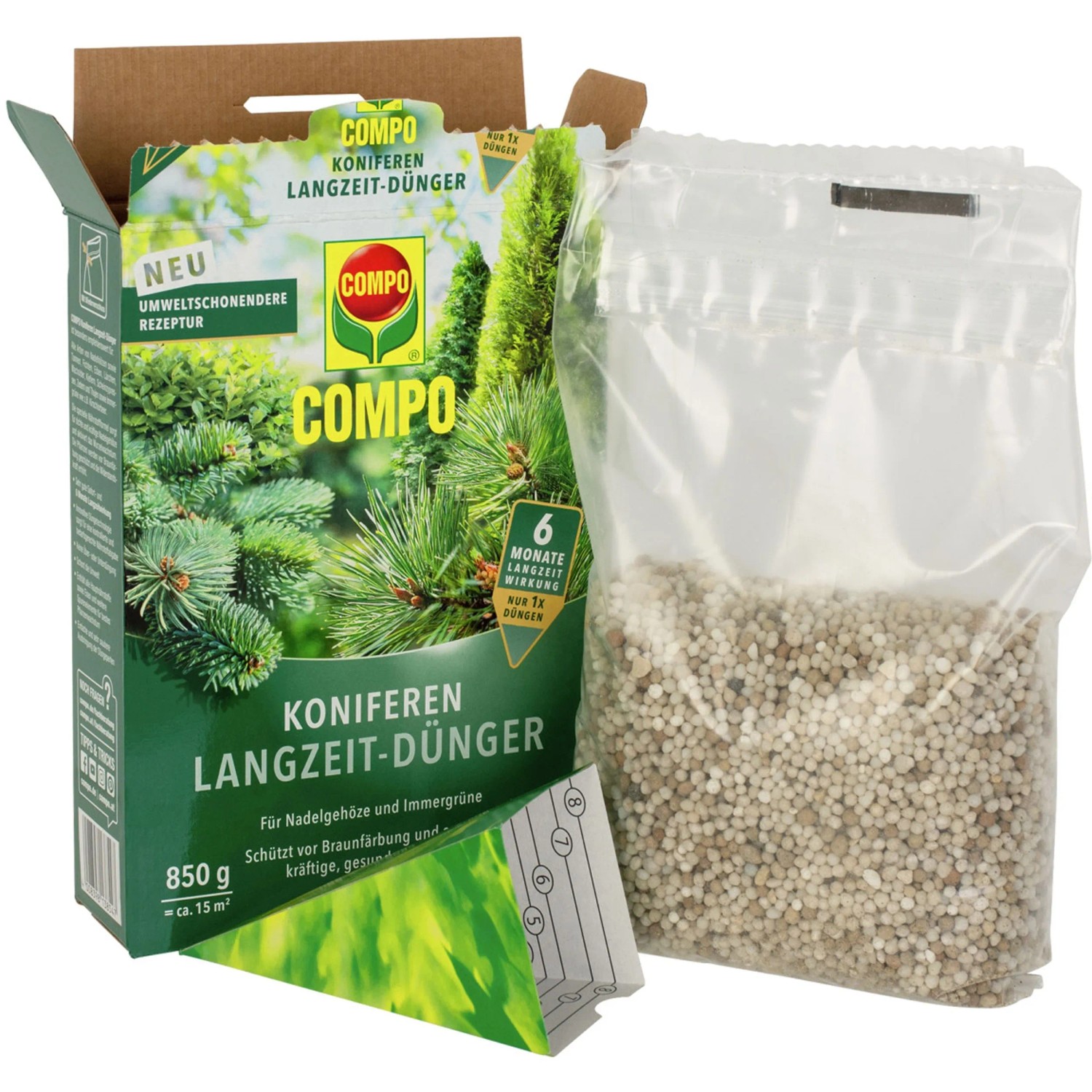 Compo Koniferen Langzeit-Dnger 850 g kaufen bei OBI