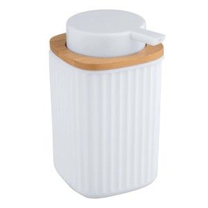 Wenko Seifenspender Rotello Weiß FSC®
