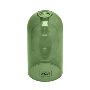 Schöner Wohnen Raumduft Basil, 130 ml, grünes Glas.