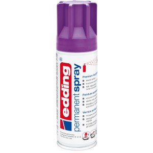 Edding 5200 Permanentspray in Beere seidenmatt für diverse Oberflächen.
