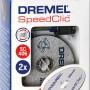 Dremel EZ SpeedClic Starter Set SC406, 3-teilig, für Miniaturwerkzeuge.