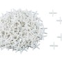 LUX Fliesenkreuze, 2 mm, 250 Stück, für gleichmäßige Fugen beim Fliesenlegen.