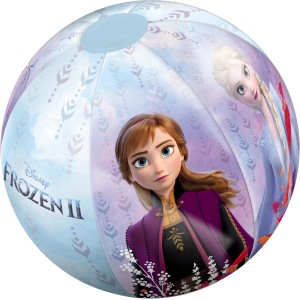 Wasserball Frozen II (33 cm) mit Anna und Elsa Motiv für Badespaß.