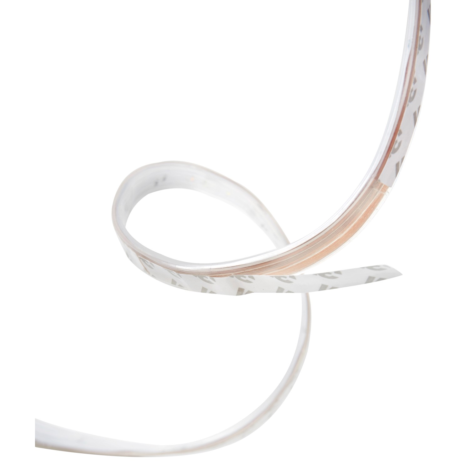 Flexibler Philips Hue Lightstrip White & Color Ambience LED-Streifen, gebogen.