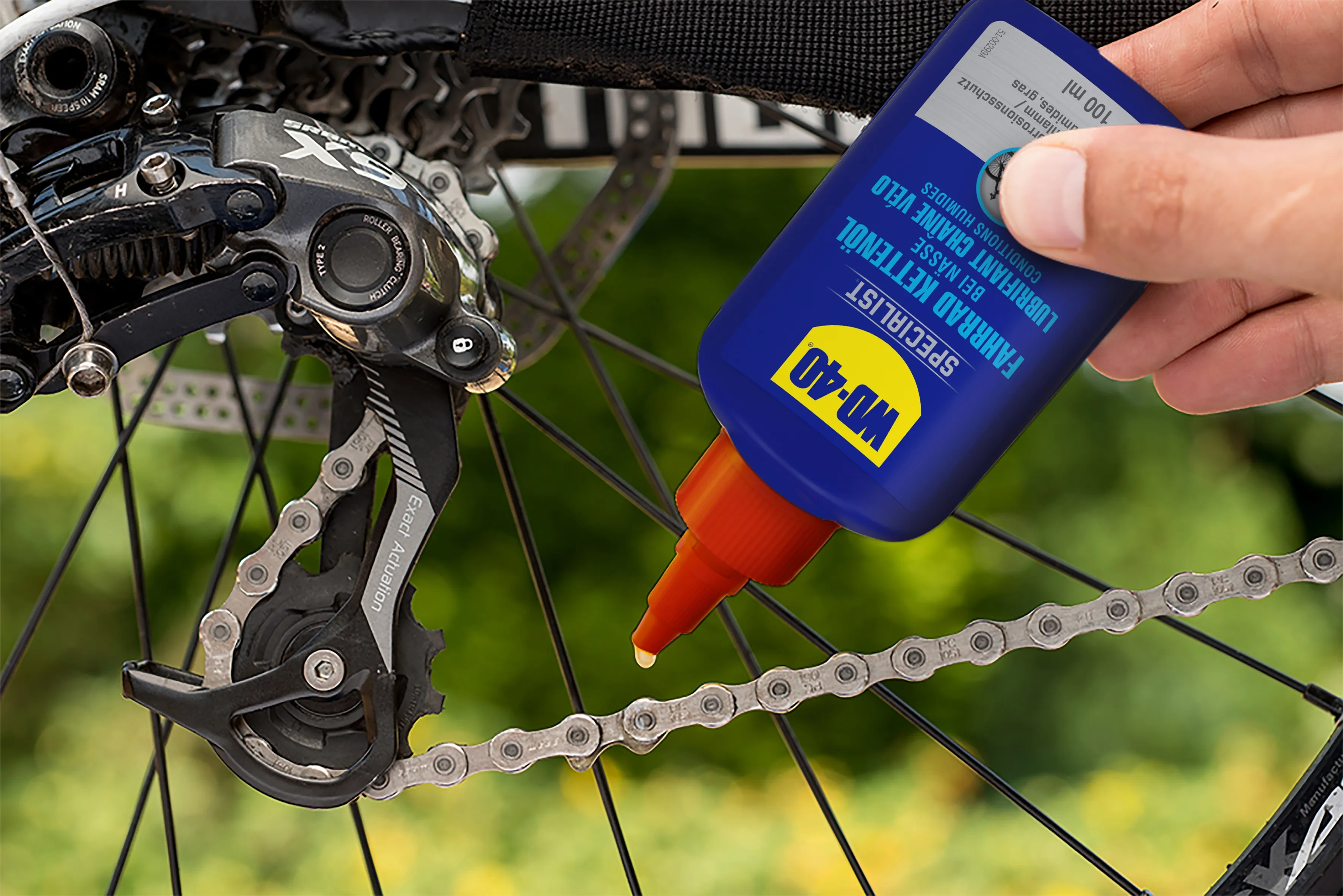 Kettenantrieb - Ihr Fahrrad Und Fitness Spezialist Inh. K.brandes WD-40 Specialist Fahrrad Kettenöl bei Nässe 100 ml kaufen bei OBI