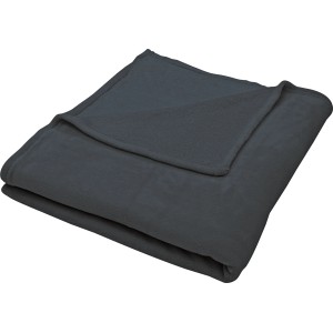 Anthrazitfarbene Mikrofaserdecke, 150x200 cm, ideal für gemütliche Stunden.