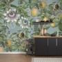 Komar Vliestapete Bellezza mit Blüten und Früchten in Küche.