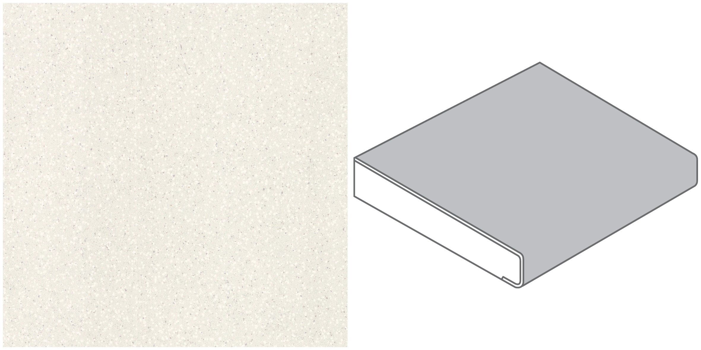 Fensterbank Inform 410 cm x 20 cm Pino KalkWeiß (FP293 CR) kaufen bei OBI