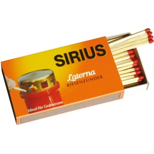 Sirius Riesenzünder Laterna, ca. 45 Stück, zum Anzünden von Kerzen und Teelichtern.