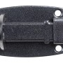 Duravis Schlossriegel flach, Griff in Schwarzdiamant, 90x44x41 mm, zur Befestigung an Türen und Toren.