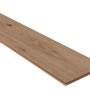 Kaindl Laminat Eiche Ferrara, 8 mm, wasserfest. Braune Holzoptik Diele mit deutlicher Maserung.
