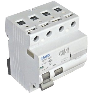 E2 Elektro Fehlerstromschutzschalter, 4-polig, 40A, für Leitungsschutz im OBI Online-Shop.