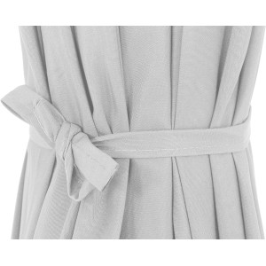 Siena Garden Marktschirm Stone, zusammengebunden mit Band. Details der Bespannung sichtbar.